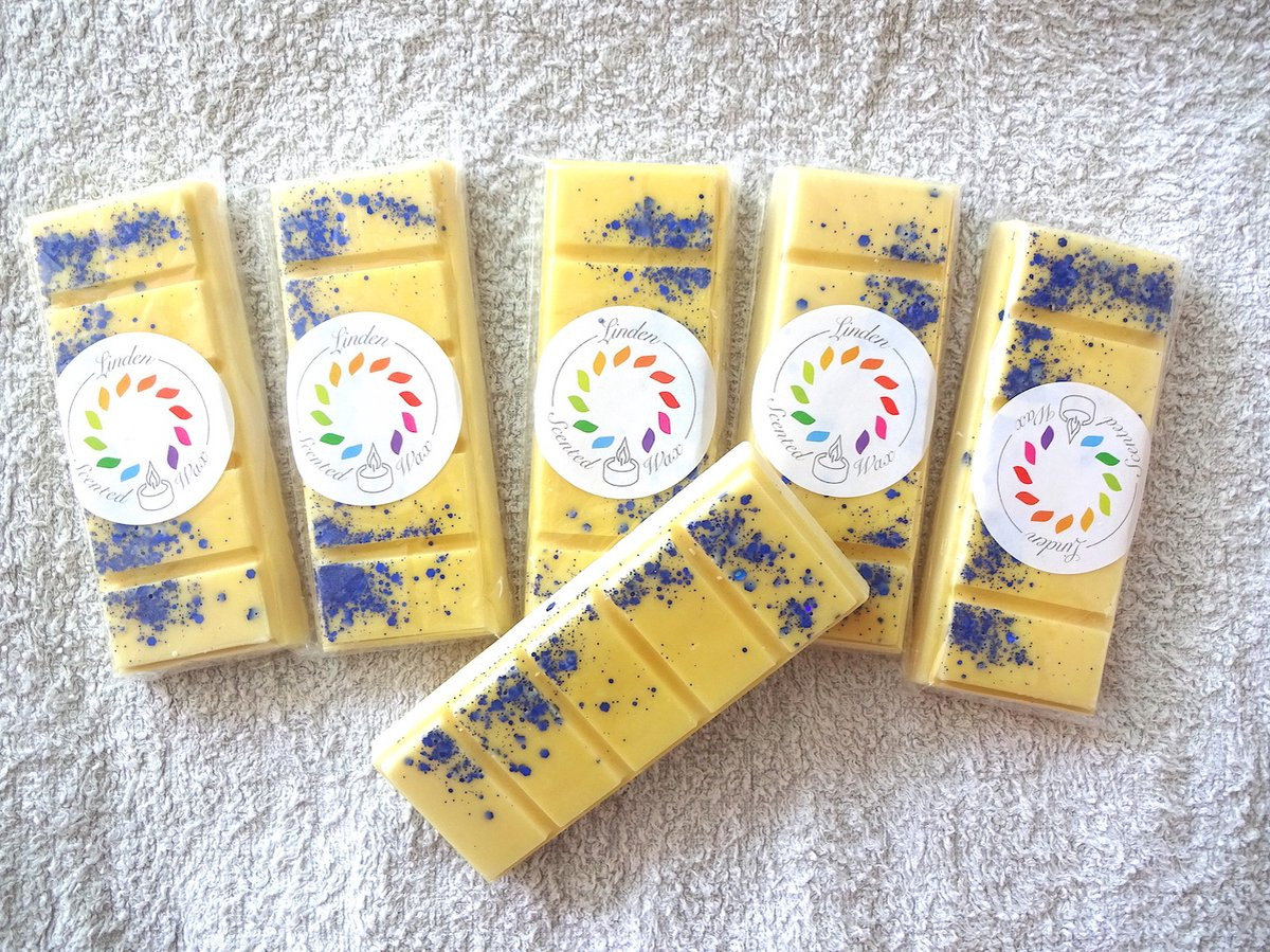 Handgemaakte Waxmelts Summer Loving Linden - 100% Sojawax Huisparfum