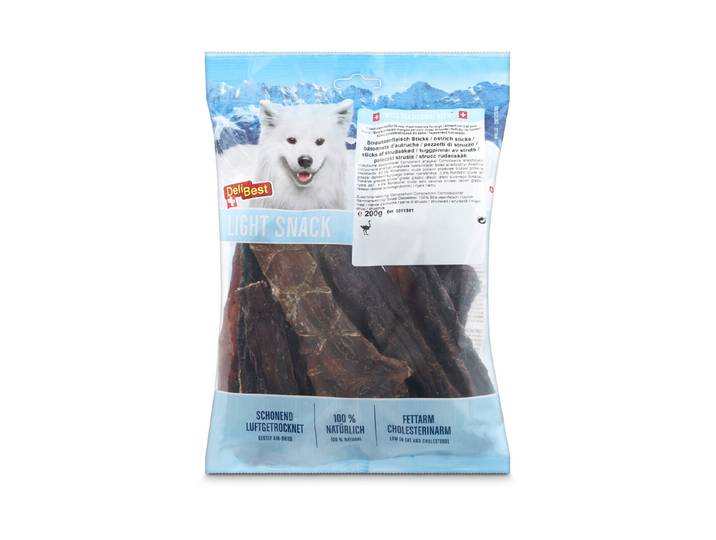 Delibest Light Straussen Sticks 200 g