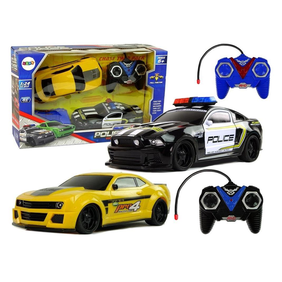Lean Toys RC-Car-Set, Polizei und Chevrolet (33422017)