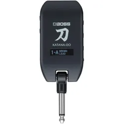 BOSS (Electronics) Katana:GO (Display, Bluetooth), Kopfhörerverstärker, Schwarz