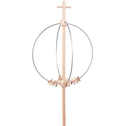 Osterbaum mit Kreuz und Stab, 1,10 m