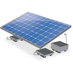 Van der Valk | ValkBox 3 Montageset Flachdach für 1 Modul 17° Neigung