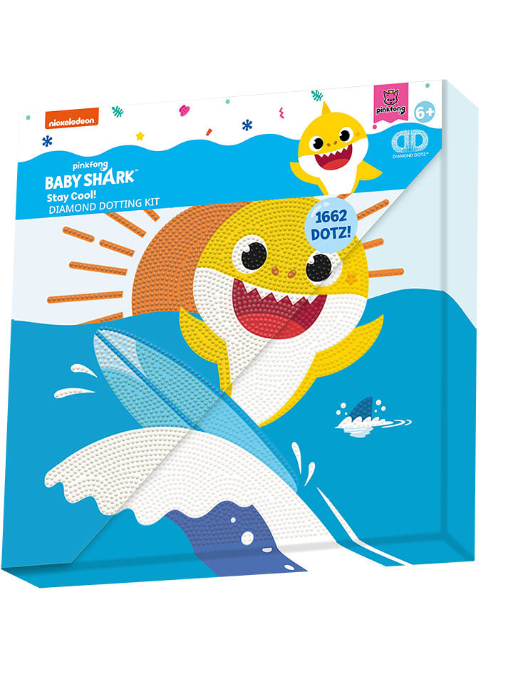 Schachtel "Baby Shark Stay Cool Dreams Diamond Dotz®" - ab 8 Jahren - onesize