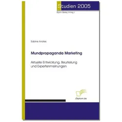 Mundpropaganda Marketing, Fachbücher von Sabine Andres