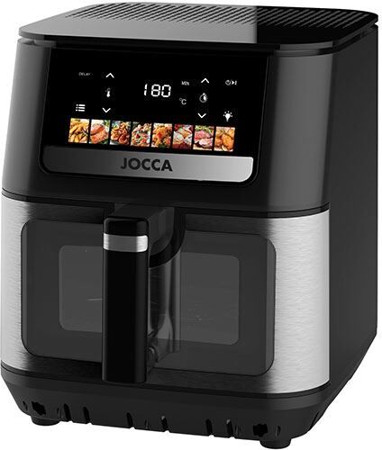 Jocca Fritadeira sem Óleo AirFryer  2947 Dual Air 9L - Preto