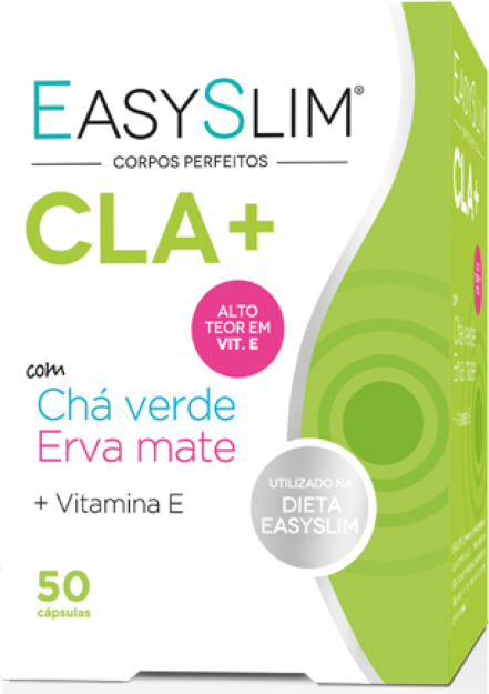 EasySlim CLA + Chá Verde + Erva Mate 50 cápsulas
