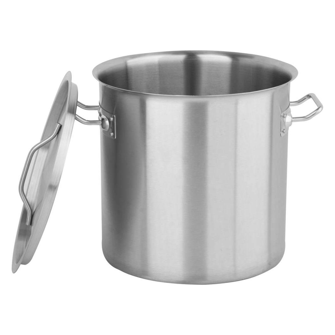 Yato EDELSTAHL KOCHTOPF HOCH MIT DECKEL 28X28 17L (Kochtopf, Edelstahl, 28 x 28 cm) (YG-00013)