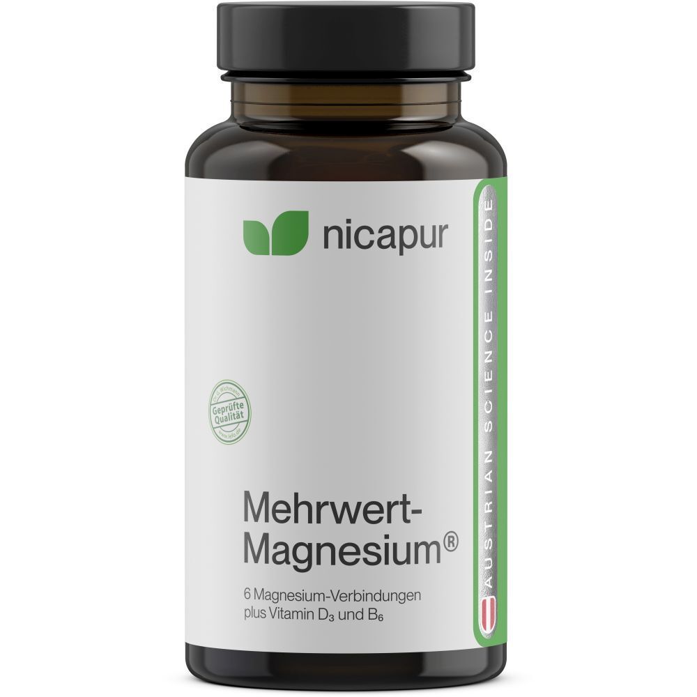 Nicapur Mehrwert-Magnesium Kapseln 60 St