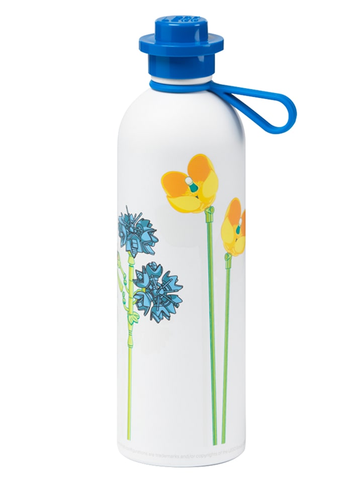 LEGO Trinkflasche "Wild Flowers" in Weiß - 560 ml - onesize