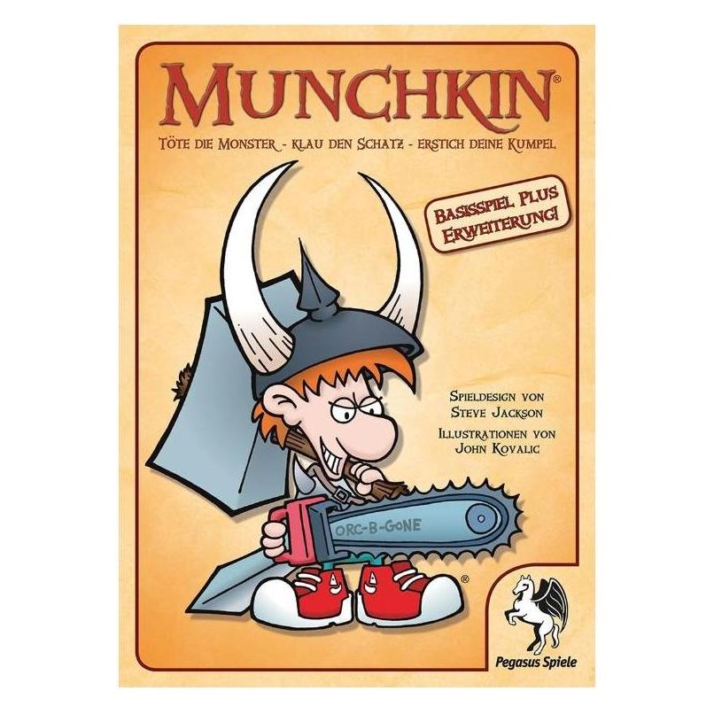 Pegasus Munchkin 1 + 2 (Deutsch, 3 - 6 Spieler) (17222G)