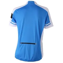JAMES & NICHOLSON Bike-Shirt Damen Full-Zip cobalt Gr. XL