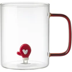 Tasse Christmas Rot/Weiß ca. 360ml