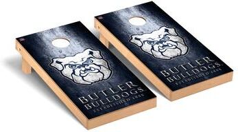 Skip's Garage Butler Bulldogs Museum Cornhole Board Set