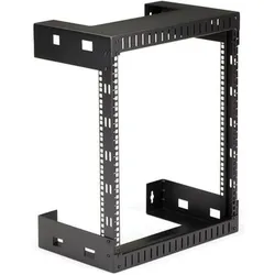 StarTech 12u Wall Mount Server Rack (12 HE, 19 Zoll Rack), Serverschrank, Schwarz