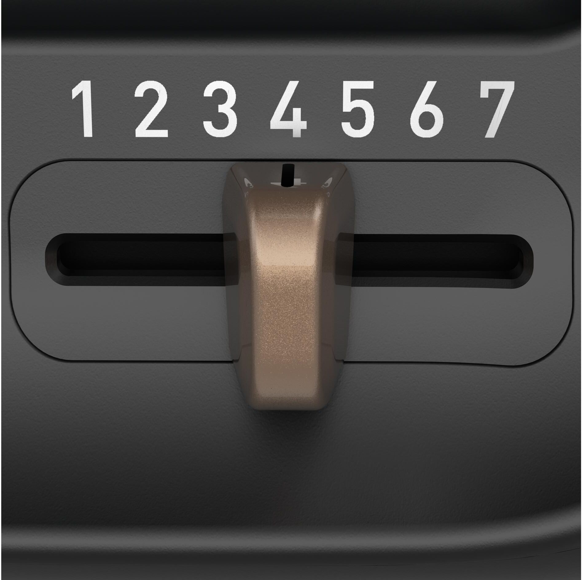 Tefal Toaster "Includeo Schwarz", schwarz, B:20,2cm H:18,2cm T:32,2cm, Toaster, Toaster schwarz Einheitsgröße