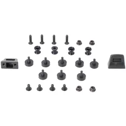 SW-Motech Adapterkit für PRO Seitenträger - Für Givi MonoKey. Montage von 2 Koffern.