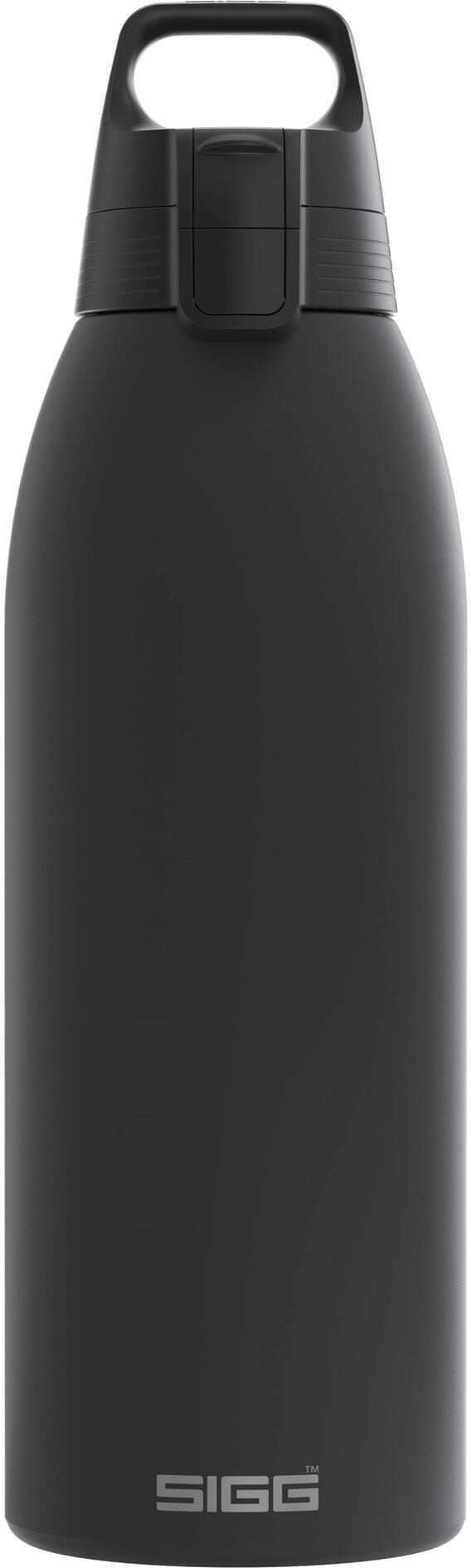 Isolierflasche SIGG "Shield Therm One", schwarz (tiefschwarz), Trinkflaschen, Isolierflasche tiefschwarz Einheitsgröße