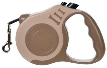 Uplifted Finds 3m 5m Automatic Retractable Dog Leash Professional Tangle Free Traction Rope coffee 5 M