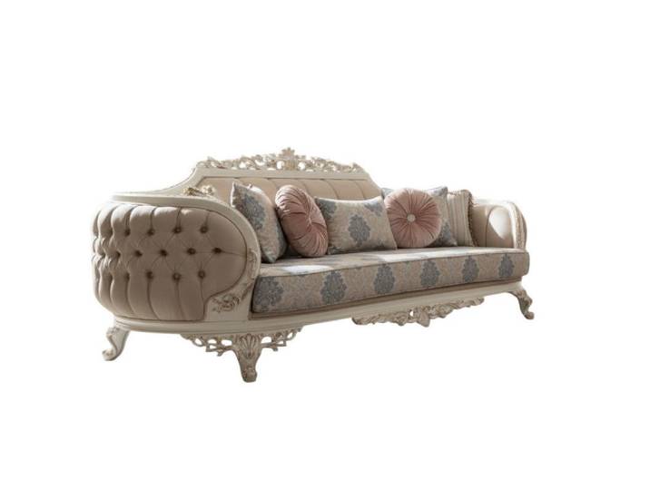 JVmoebel Sofa Bequemer 3-Sitzer mit stilvollem Design und hochwertiger Polsterung., 1 Teile