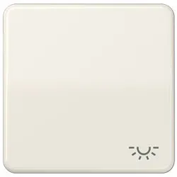 Wippe mit Symbol "Licht" (weiß)