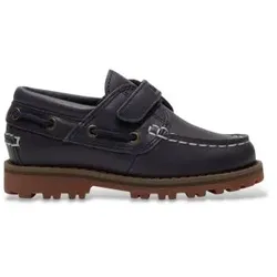 Timberland Unisex für Kinder. TB0A5P7AEP81 Nautische Lederschuhe Authentic marineblau (23), Wohnung, Keine, Lässig, Kinderbekleidung