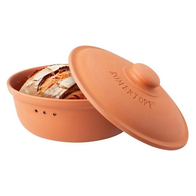Römertopf Brot-Frische-Topf rund terrac. (RÖMERTOPF)
