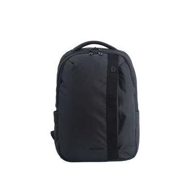 Wanderrucksack DISCOVERY "Downtown", Gr. B/H/T: 13cm, schwarz, Rucksäcke, aus rPet Polyester-Material