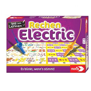 Noris Lernspiel 606013721, Rechen Electric, ab 6 Jahre, 1-4 Spieler, Zahlen & Rechnen lernen