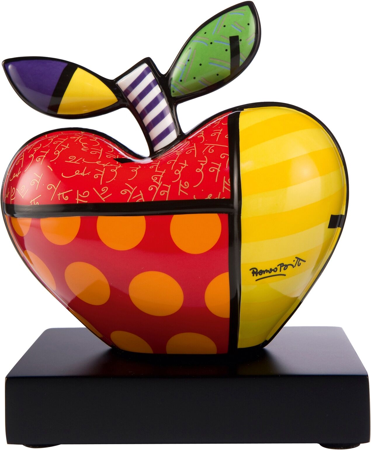 Sammelfigur GOEBEL "Big Apple", bunt, B:11cm H:17cm T:14cm, Holzwerkstoff, Porzellan, Dekofiguren, Sammelfigur bunt B/H/T: 11cm x 17cm x 14cm