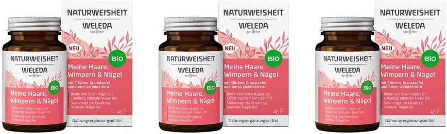 Weleda Naturweisheit Meine Haare Wimpern & Nägel Kps