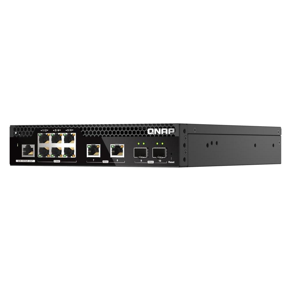 QNAP QSW-M2106P-2S2T (10 Ports) (QSW-M2106PR-2S2T)