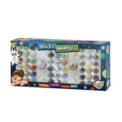 BUKI Glasmurmeln 56er-Pack