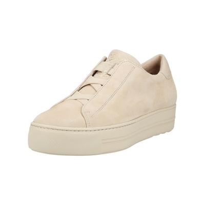 Schnürschuh PAUL GREEN "Paul Green Halbschuhe Leder", Damen, Gr. 42, beige, Leder, Schuhe Schnürschuh