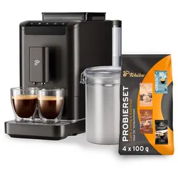 Tchibo - »Esperto2 Caffè« Vollautomat Set Aroma Duo mit Aromadose & Kaffee - schwarz