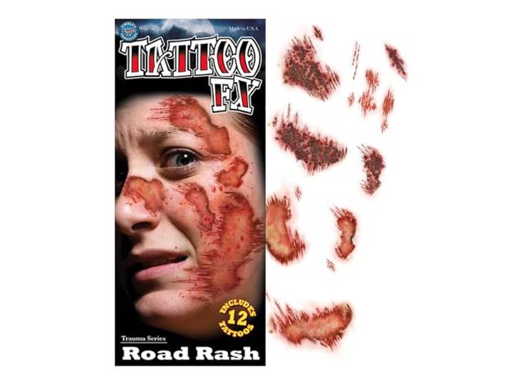Epic Armoury MW-130047 Tijdelijke tattoo-transfer, uniseks, voor volwassenen