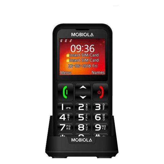 Mobiola Gsm-Telefon Mb700 2g-Telefon Für Senioren Schwarz (28184)