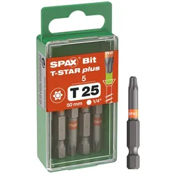 SPAX Bits T25 T-STAR Plus, 5St.