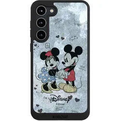 Nivocase Handyhülle für Samsung Galaxy S23+ Hülle NIVOpure Case Schwarz Disney Vintage (Samsung Galaxy S23+), Smartphone Hülle, Schwarz