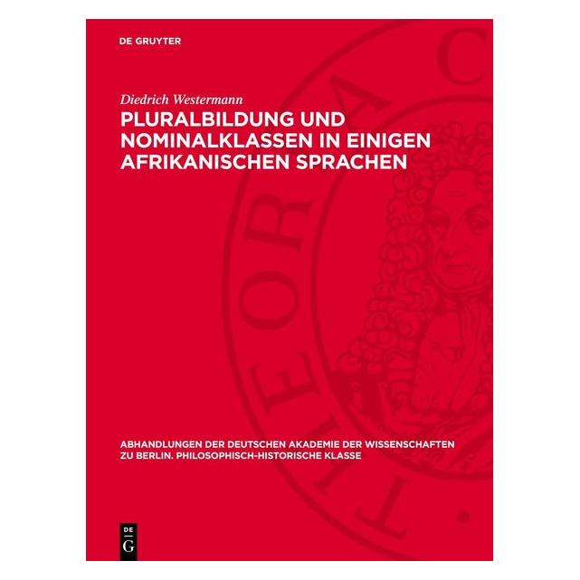 De Gruyter Westermann:Pluralbildung und Nominalkla (Deutsch, Diedrich Westermann) (67795194)