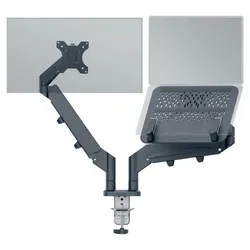 LEITZ Notebook-Monitor-Halterung Ergo dunkelgrau
