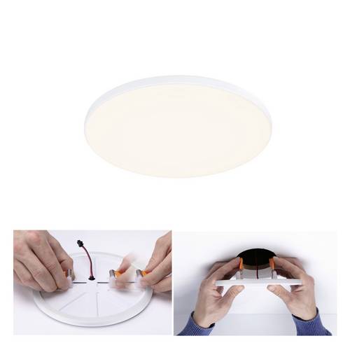 Paulmann 79945 LED-Einbaupanel 12W Warmweiß Weiß