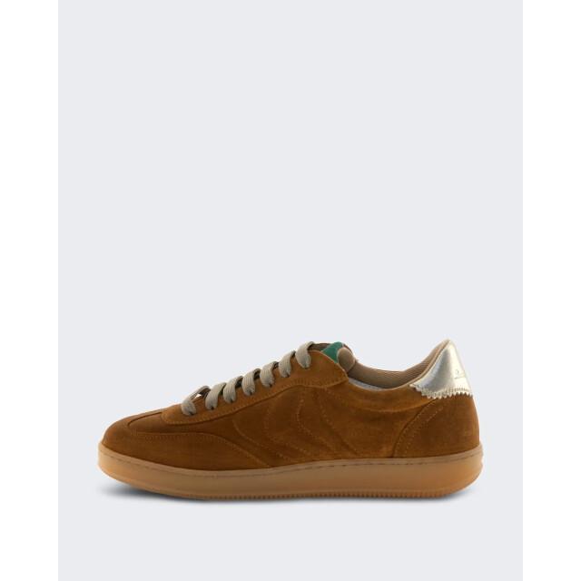 Voile Blanche Dames leren sneaker met plateauzool