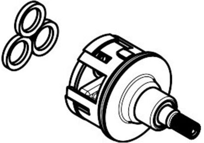 Hansgrohe Einsatz für Trio Umstellventil (95509000)