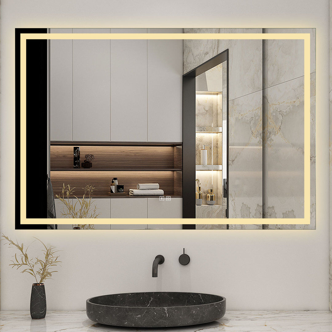 Metro Corstiaan Rectangle Mirror Clear 80cm x 140cm