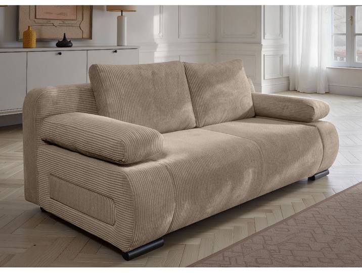 COLLECTION AB Moritz B: 200 cm, Liegefl. 142x200 cm Gästebettfunktion, frei stellbar, Wohnkomfort