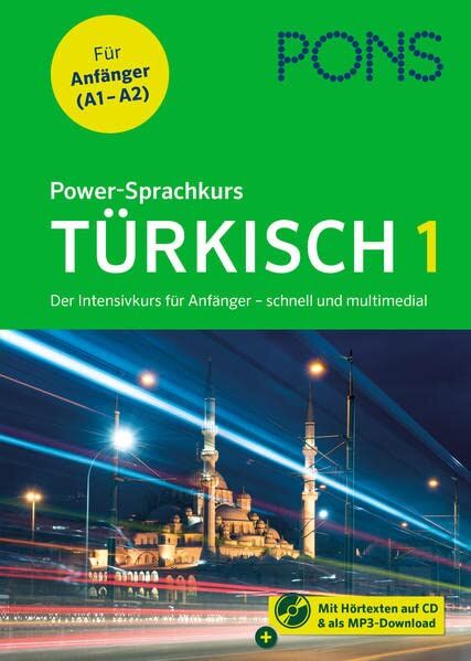 PONS Power-Sprachkurs Türkisch 1: Der Intensivkurs mit Buch, CD und Online-Tests - Preis vom 19.10.2026 19:33:35 h