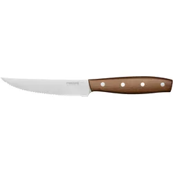 Fiskars CREA 1075692, Küchenmesser, Silber, Braun