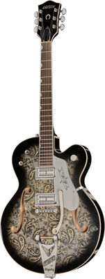Gretsch 6120CST 59 Black Paisley Relic Black Paisley Top