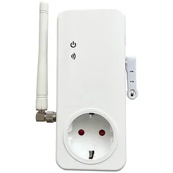 Gallagher SMS-Fernbedienung mit Stromausfall-Alarm (Gerätespezifische Fernbedienung, 4G (LTE)), Fernbedienung, Weiss