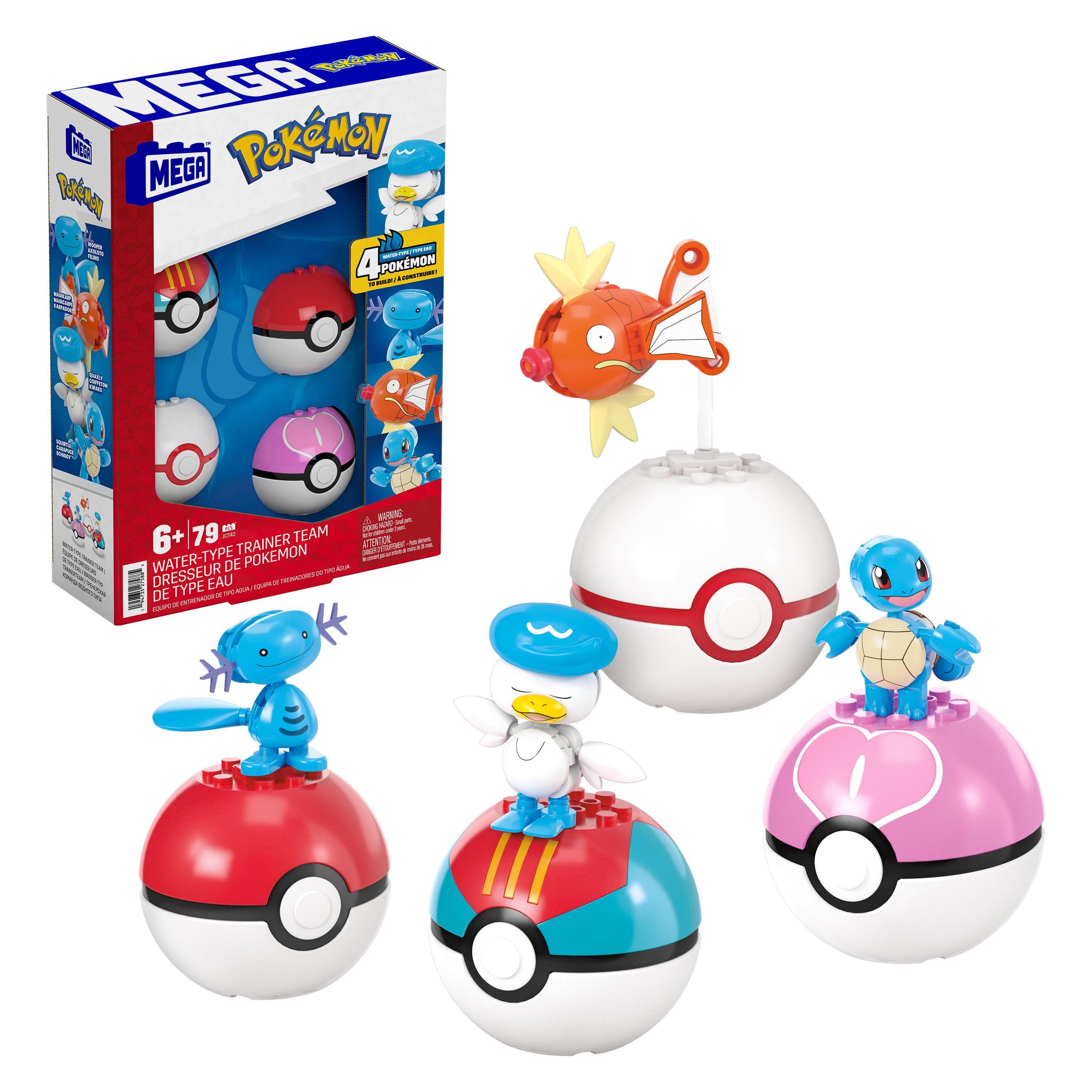 MEGA Pokémon 4 Wasser-Typ Pokémon Sets (JCT42)